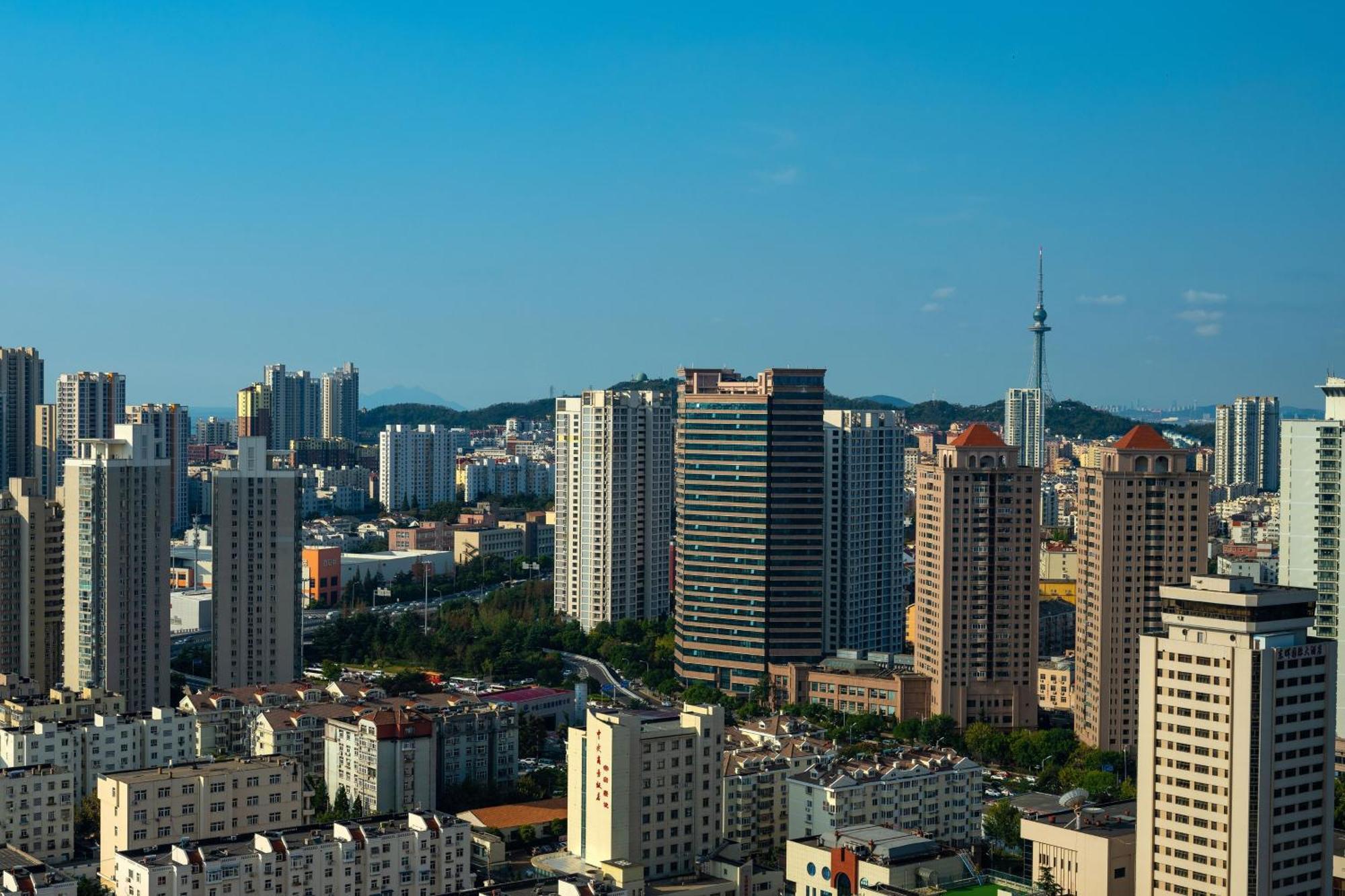Le Meridien Qingdao Exteriör bild